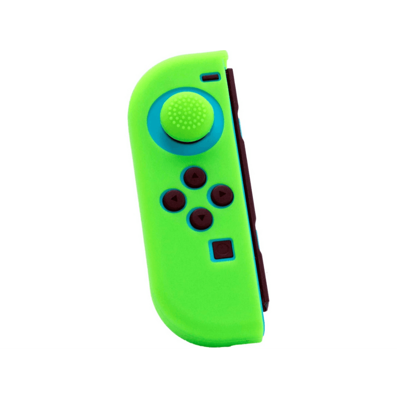 Joy Con Silicone Skin + Grip - Left - groen voor Nintendo SWITCH - Switch OLED