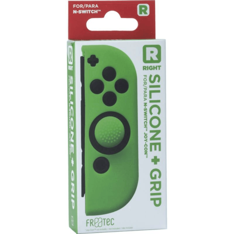 Joy Con Silicone Skin + Grip - Right - groen voor Nintendo SWITCH - Switch OLED