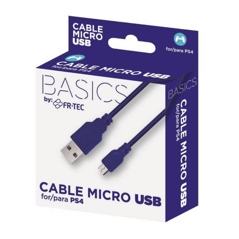 Micro USB laad Cable 3 meters voor PS4 - GameBrands