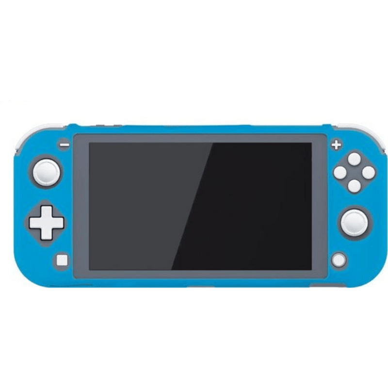 Nintendo Switch Lite Siliconen hoes met Thumb Grips - Blauw - GameBrands