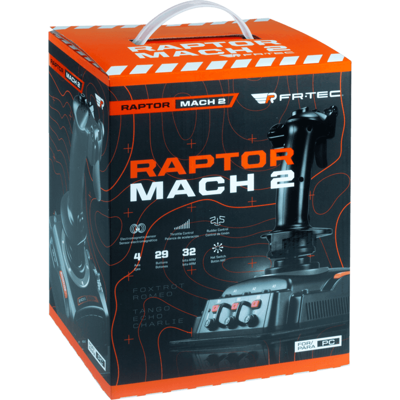 Raptor Mach 2 Joystick voor PC vluchtsimulatie Games - GameBrands