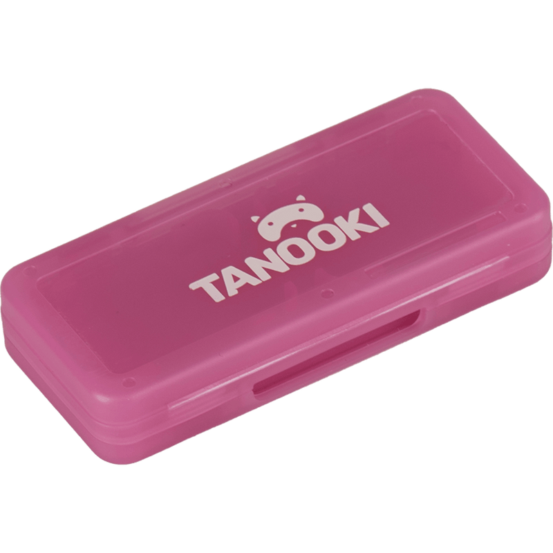 Nintendo (OLED) Switch - Tanooki tas met oortjes - Roze - aardbei geur - GameBrands