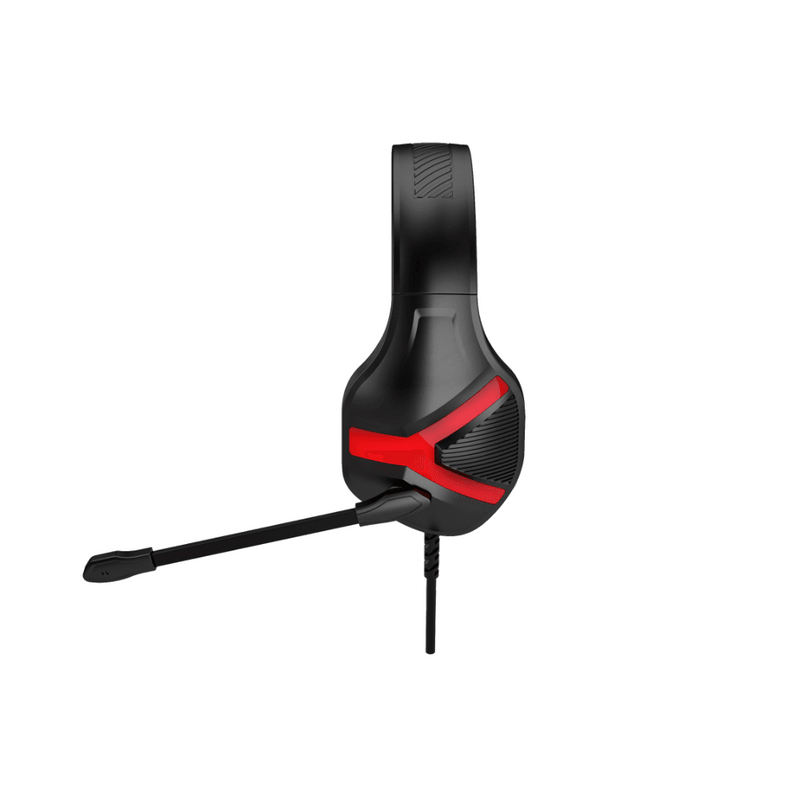 Rampage RM-X1 PYTHON Gaming Headset met 3.5mm jack aansluiting - Zwart/Rood - GameBrands
