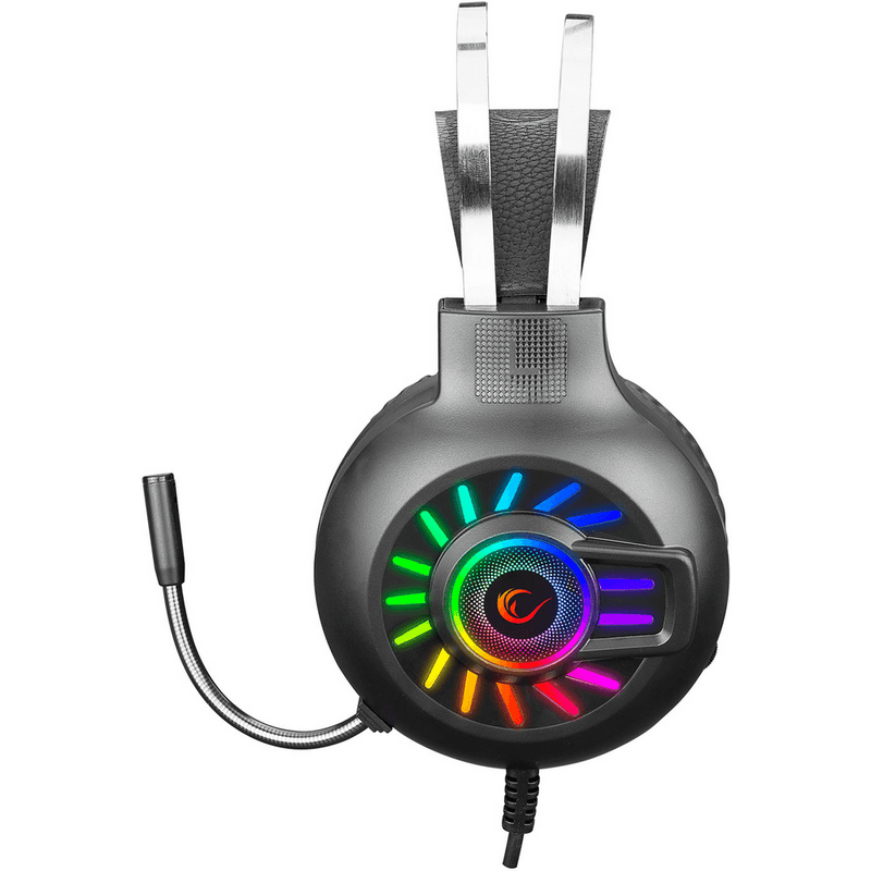 Rampage Zengibar PC Gaming Headset RGB – USB – 7.1 Virtual Surround - RM-K44