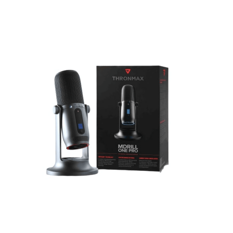 Thronmax MDrill One Pro microfoon Diep Zwart - 96khz PC/PS4